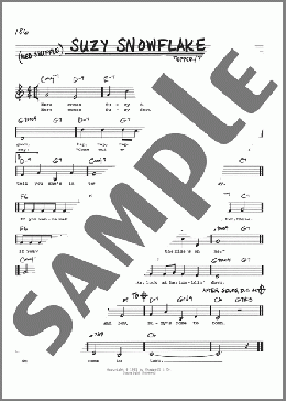Suzy Snowflake(Sid Tepper/Roy Bennett) 楽譜 その他 ダウンロード