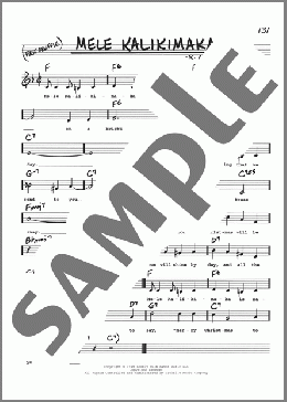 Mele Kalikimaka(Jake Owen/R. Alex Anderson) 楽譜 その他 ダウンロード