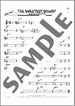The Sweetest Sounds(Richard Rodgers) 楽譜 その他 ダウンロード
