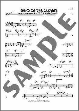 Send In The Clowns(Stephen Sondheim) 楽譜 その他 ダウンロード