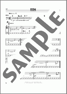 Born(Pat Metheny) 楽譜 その他 ダウンロード