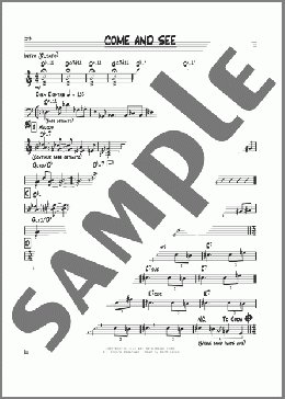 Come And See(Pat Metheny) 楽譜 その他 ダウンロード