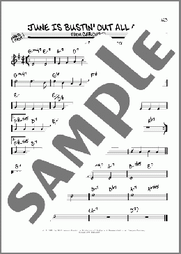 June Is Bustin' Out All Over(Rodgers & Hammerstein) 楽譜 その他 ダウンロード