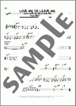 Love Me Or Leave Me(Gus Kahn/Walter Donaldson/Dave Pell) 楽譜 その他 ダウンロード