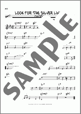 Look For The Silver Lining(Jerome Kern/Buddy DeSylva) 楽譜 その他 ダウンロード