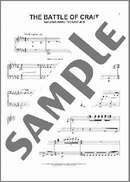The Battle Of Crait(John Williams) 楽譜 ピアノ（ソロ） ダウンロード