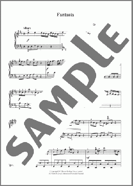 Fantasia(Georg Philipp Telemann) 楽譜 ピアノ（ソロ） ダウンロード
