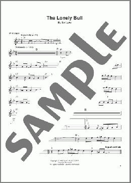 The Lonely Bull(Herb Alpert) 楽譜 トランペット（ソロ） ダウンロード