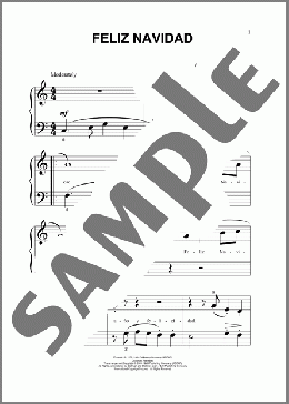 Feliz Navidad (arr. Phillip Keveren)(Clay Walker) 楽譜 その他 ダウンロード
