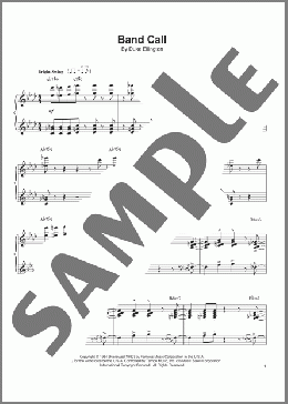 Band Call(Duke Ellington/Oscar Peterson) 楽譜 ピアノ（ソロ） ダウンロード
