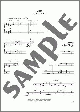 Visa(Charlie Parker) 楽譜 ピアノ（ソロ） ダウンロード