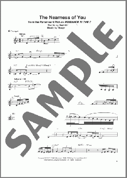 The Nearness Of You(Chris Botti) 楽譜 トランペット（ソロ） ダウンロード