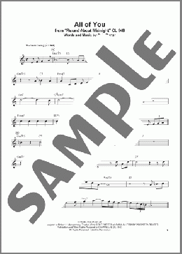 All Of You(Miles Davis) 楽譜 トランペット（ソロ） ダウンロード