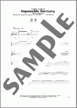 Impossible Germany(Wilco) 楽譜 ギター（ソロ） ダウンロード