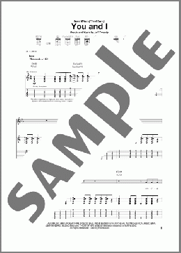 You And I(Wilco) 楽譜 ギター（ソロ） ダウンロード