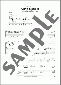 Can't Stand It(Wilco) 楽譜 ギター（ソロ） ダウンロード