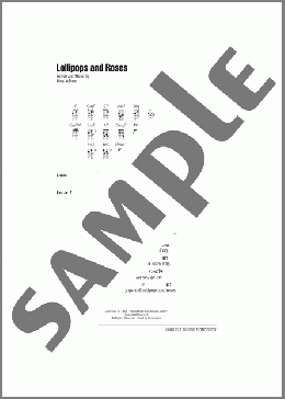 Lollipops And Roses(Jack Jones/Tony Velona) 楽譜 ウクレレ（弾き語り） ダウンロード