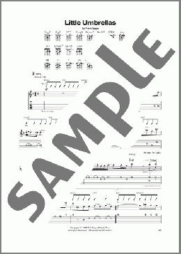Little Umbrellas(Frank Zappa) 楽譜 ギター（ソロ） ダウンロード