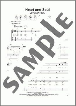 Heart And Soul(Frank Loesser/Hoagy Carmichael) 楽譜 ギター（ソロ） ダウンロード