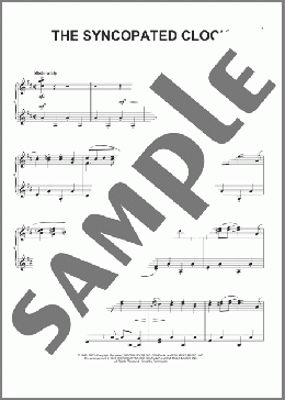 The Syncopated Clock(Leroy Anderson) 楽譜 ピアノ（ソロ） ダウンロード