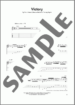 Victory(Eric Johnson) 楽譜 ギタースコア ダウンロード