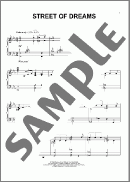 Street Of Dreams(Sam Lewis/Victor Young) 楽譜 ピアノ（ソロ） ダウンロード