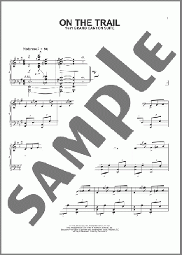 On The Trail(Ferde Grofe) 楽譜 ピアノ（ソロ） ダウンロード