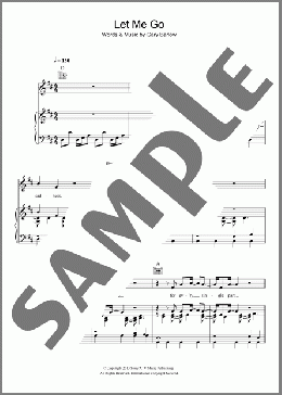 Let Me Go(Gary Barlow) 楽譜 その他 ダウンロード