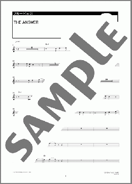 THE ANSWER(The Birthday) 楽譜 フルート ダウンロード 定額サブスク
