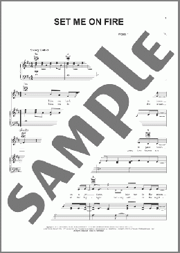 Set Me On Fire(Louis Schoorl/Bella Ferraro) 楽譜 ピアノ & ボーカル & ギター ダウンロード
