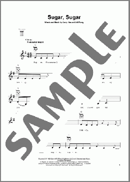 Sugar, Sugar(The Archies) 楽譜 ウクレレ（弾き語り） ダウンロード