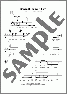 Semi-Charmed Life(Third Eye Blind) 楽譜 ウクレレ（弾き語り） ダウンロード