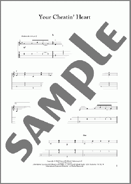 Your Cheatin' Heart(Patsy Cline/Hank Williams/Carter Family) 楽譜 ギター（その他） ダウンロード