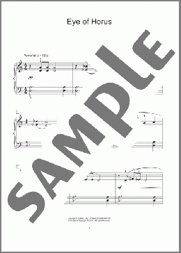 Eye Of Horus(Lynda Lybeck-Robinson) 楽譜 ピアノ（ソロ） ダウンロード