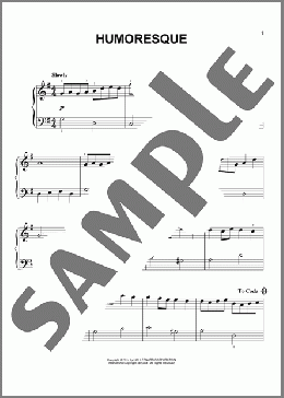 Humoresque(Anton DvorAk) 楽譜 その他 ダウンロード