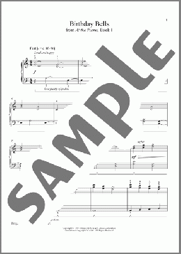 Birthday Bells(Morton Gould) 楽譜 ピアノ（ソロ） ダウンロード