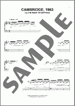 Cambridge, 1963 (from The Theory Of Everything)(Johann Johannsson) 楽譜 ピアノ（ソロ） ダウンロード