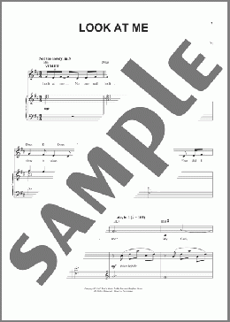 Look At Me(Jeanine Tesori/Brian Crawley) 楽譜 ピアノ & ボーカル ダウンロード