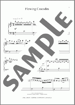Flowing Cascades(Randall Hartsell) 楽譜 ピアノ（ソロ） ダウンロード