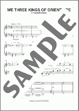 We Three Kings Of Orient Are (arr. Phillip Keveren)(John H. Hopkins, Jr.) 楽譜 ピアノ（ソロ） ダウンロード