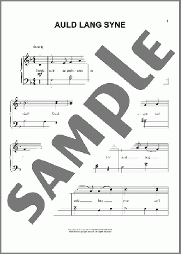 Auld Lang Syne(Robert Burns) 楽譜 その他 ダウンロード