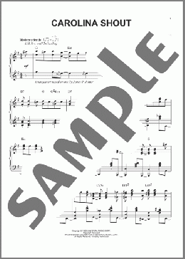 Carolina Shout [Stride version] (arr. Brent Edstrom)(James P. Johnson) 楽譜 ピアノ（ソロ） ダウンロード