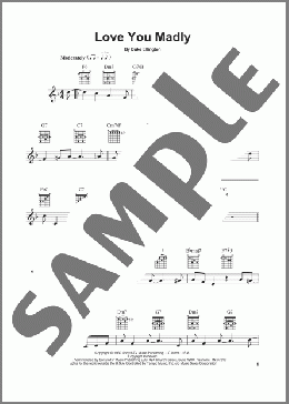 Love You Madly(Duke Ellington) 楽譜 メロディ ダウンロード