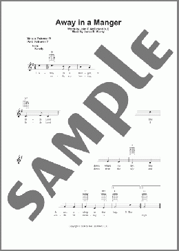 Away In A Manger(James R. Murray/John T. McFarland (v.3)) 楽譜 メロディ ダウンロード