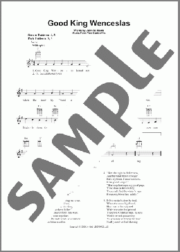 Good King Wenceslas(John M. Neale) 楽譜 メロディ ダウンロード