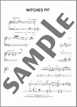Witches Pit(Pepper Adams) 楽譜 ピアノ（ソロ） ダウンロード