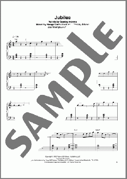 Jubilee(Hoagy Carmichael/Bill Charlap) 楽譜 ピアノ（ソロ） ダウンロード
