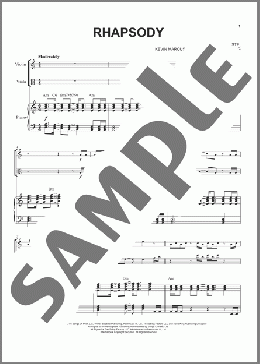 Rhapsody(Black Violin) 楽譜 その他 ダウンロード