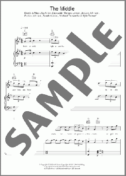 The Middle(Zedd/Maren Morris/Zedd, Maren Morris & Grey) 楽譜 その他 ダウンロード