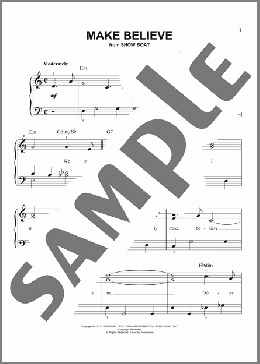 Make Believe(Jerome Kern) 楽譜 ピアノ（ソロ） ダウンロード